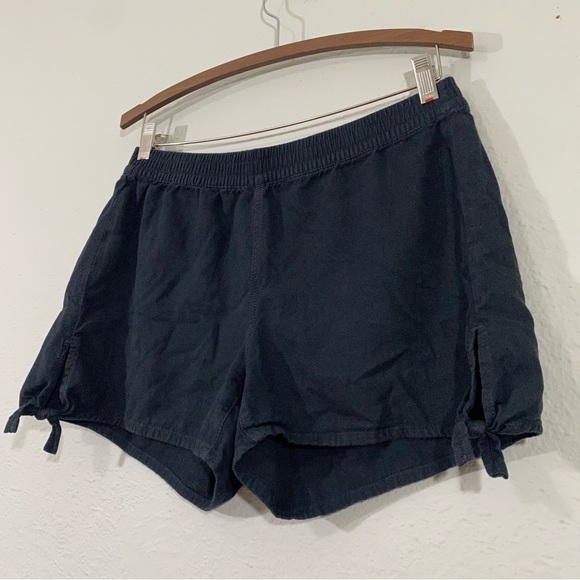 Madewell Side Tie Black Shorts - Picture 6 of 14